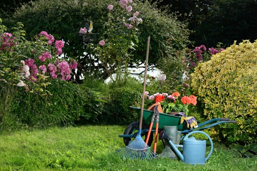 Patio cleaning service at work in Gospel Oak