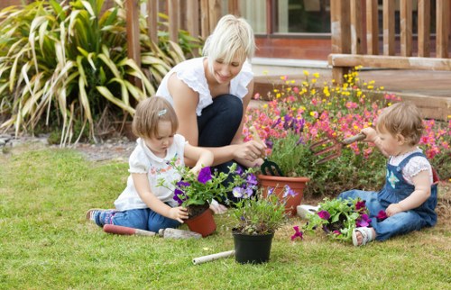 Professional cleaning tools for patio care